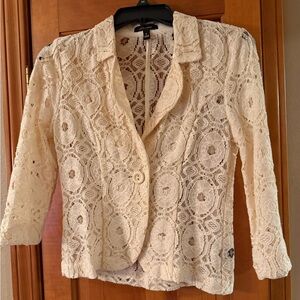 Monteau Lace Blazer/Jacket  S